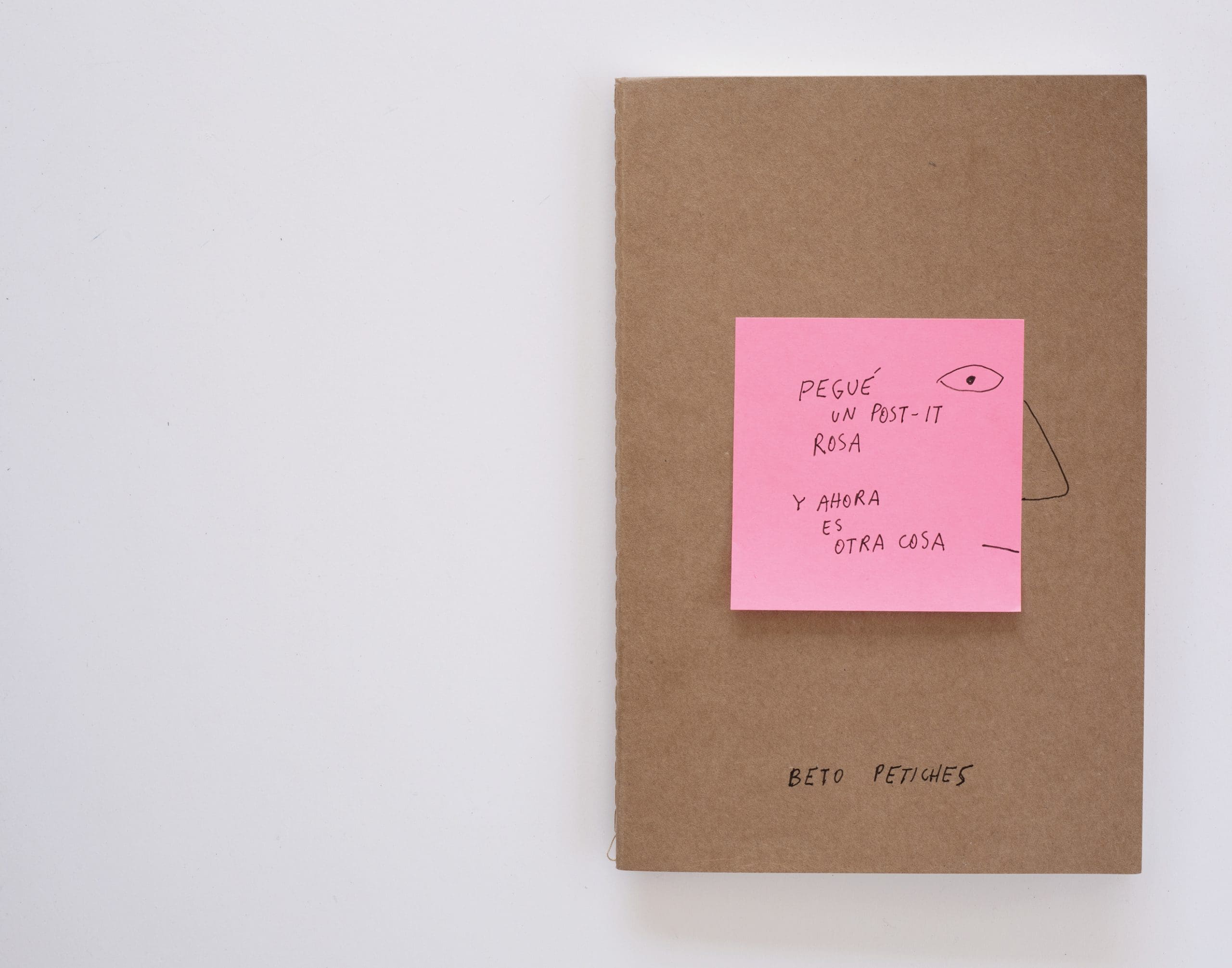 Pegué un post-it rosa