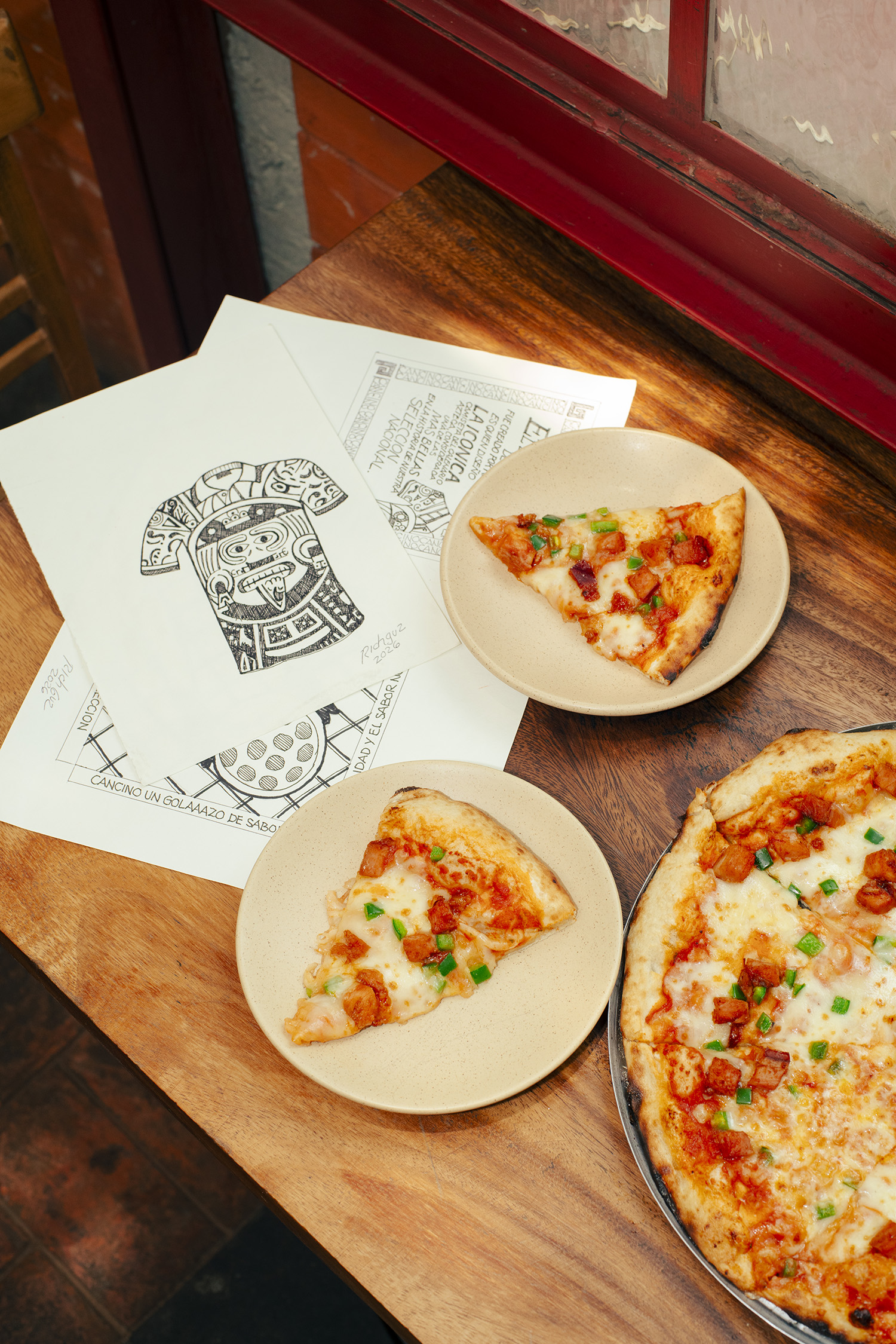 La historia de una caja de pizza